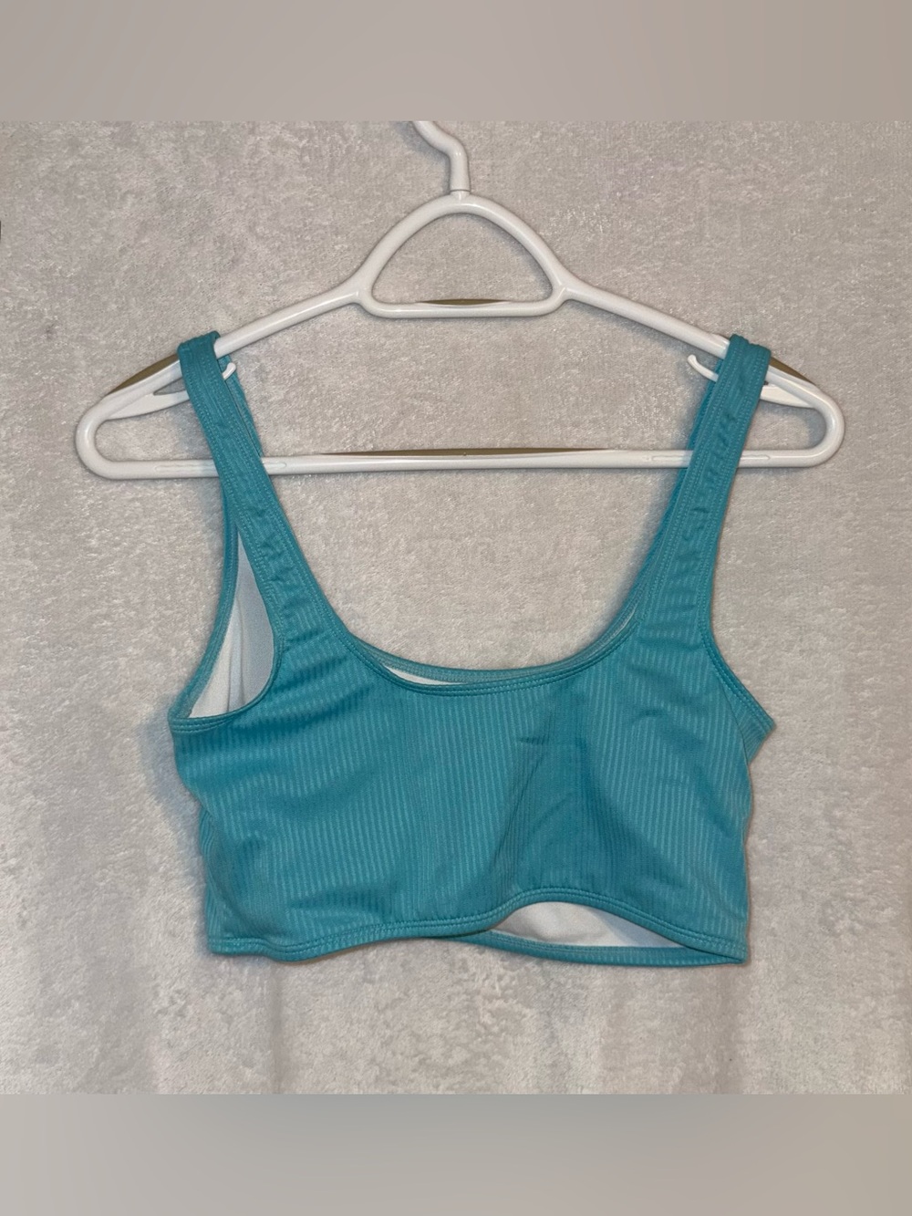 O’rageous size large juniors turquoise swim top - Picture 3 of 3